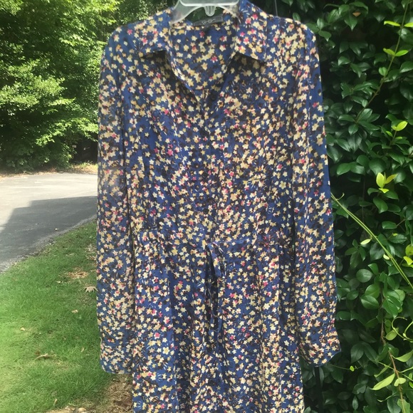 Jessica Simpson floral fall dress size small - Picture 1 of 3